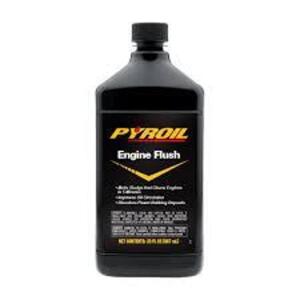 DESCRIPTION: (4) ENGINE FLUSH BRAND/MODEL: PYROIL SIZE: 30 FL OZ RETAIL$: $10.80 EA QTY: 4