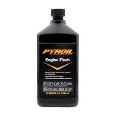 DESCRIPTION: (4) ENGINE FLUSH BRAND/MODEL: PYROIL SIZE: 30 FL OZ RETAIL$: $10.80 EA QTY: 4