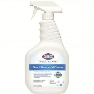 DESCRIPTION: (6) BLEACH GERMICIDAL CLEANER BRAND/MODEL: CLOROX HEALTHCARE #6VDE6 SIZE: 32 OZ RETAIL$: $140.00 TOTAL QTY: 6