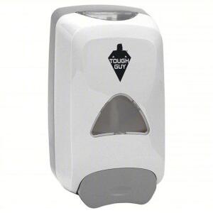 DESCRIPTION: (4) HAND SANITIZER DISPENSER BRAND/MODEL: TOUGH GUY #32UT19 SIZE: 1200 ML REFILL SIZE RETAIL$: $28.02 EA QTY: 4