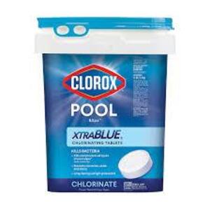 DESCRIPTION: (1) XTRABLUE CHLORINATING TABLETS BRAND/MODEL: CLOROX POOL AND SPA SIZE: 35 LB RETAIL$: $200.00 EA QTY: 1