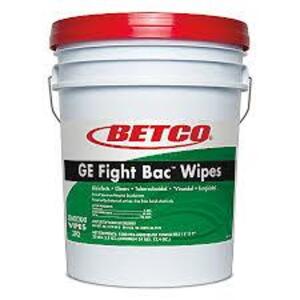 DESCRIPTION: (2) BUCKET OF GE FIGHT BAC WIPESBRAND/MODEL: BETCOSIZE: 1500 PRE-MOISTENED TOWELETTSRETAIL$: $177.99 EAQTY: 2