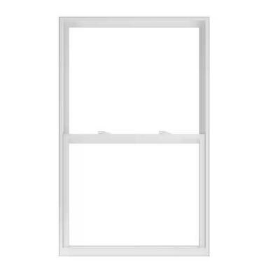 34 in. x 54 in. 50 Series Low-E Argon Glass Single Hung White Vinyl Replacement Window, Screen Incl