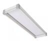 Sebastian 48 in. x 13 in. Modern White Satin Nickel CCT Selectable LED Flush Mount Ceiling Light 4000 Dimmable Lumens