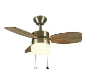 Triplicity 30 in. Indoor Brushed Nickel Ceiling Fan with Light