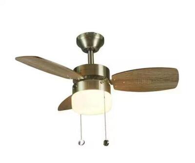 Triplicity 30 in. Indoor Brushed Nickel Ceiling Fan with Light