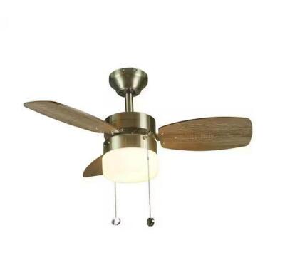 Triplicity 30 in. Indoor Brushed Nickel Ceiling Fan with Light