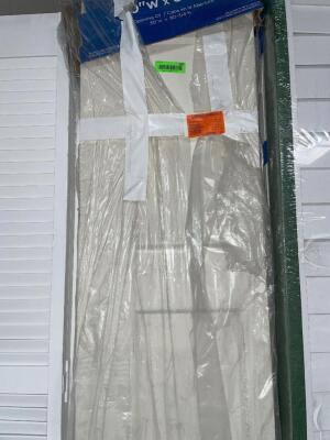 (2) - FOLDING CLOSET DOORS