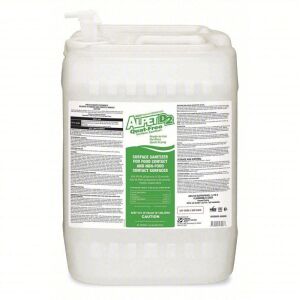 DESCRIPTION: (1) QUAT FREE SURFACE SANITIZER BRAND/MODEL: ALPET D2 #416K85 SIZE: 5 GALLON RETAIL$: $256.56 EA QTY: 1