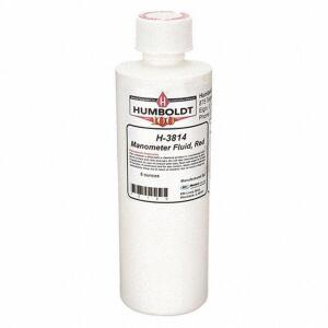 DESCRIPTION: (4) MANOMETER FLUID BRAND/MODEL: GRAINGER #5MZC5 RETAIL$: $30.24 EA SIZE: 8 OZ QTY: 4