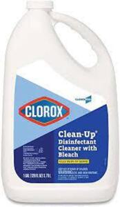 DESCRIPTION: (1) ALL PURPOSE CLEANER WITH BLEACH BRAND/MODEL: CLOROX COMMERCIAL #35420 RETAIL$: $13.91 EA SIZE: 1 GALLON QTY: 1