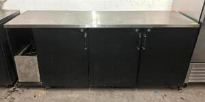 3-DOOR BACK BAR COOLER