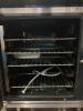 SINGLE FULL SIZE ELECTRIC CONVECTION OVEN WITH BUILT-IN HOOD AND TRAY RACK - 5