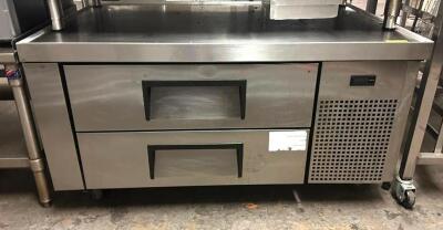 48" 2-DRAWER REFRIFERATED CHEF BASE