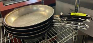 (4) 12" FRY PANS