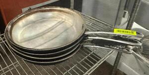 (4) 12" FRY PANS