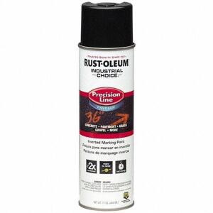 DESCRIPTION: (6) LINE MARKING PAINT BRAND/MODEL: RUST-OLEUM #10Z860 INFORMATION: BLACK RETAIL$: $7.05 EA SIZE: 17 OZ QTY: 6