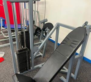 200 LB. WEIGHT STACK INCLINE CHEST PRESS