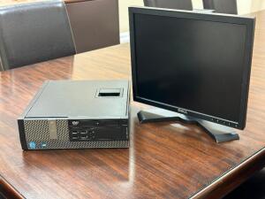 DELL DESKTOP AND MONITOR SET