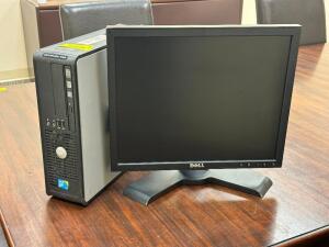 DELL DESKTOP AND MONITOR SET