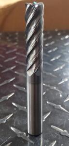 DESCRIPTION: (5) SOLID CARBIDE ENDMILLS BRAND/MODEL: FULLERTON/ ZESPCLD500019151J. RETAIL$: $55.00 EACH SIZE: 1/2" QTY: 5