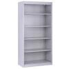 DESCRIPTION: (1) STORAGE METAL BOOKSHELF BRAND/MODEL: ATLANTIC METAL #BA40361872-05 INFORMATION: LIGHT GRAY SIZE: 18" x 36" x 72" RETAIL$: $460.30 EA