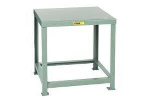 DESCRIPTION: (1) WORK TABLEBRAND/MODEL: LITTLE GIANTINFORMATION: GRAY, STEEL, MIDDLE SUPPORT BROKESIZE: 18" X 24" X 36"RETAIL$: $277.32 EAQTY: 1