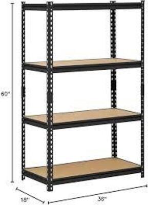 DESCRIPTION: (7) BOXES OF (3) SHELVESBRAND/MODEL: EDSAL #09744145INFORMATION: SHELVES ONLYSIZE: 12" X 36"RETAIL$: $296.00 EAQTY: 7