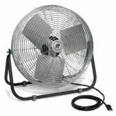 DESCRIPTION: (1) WALL MOUNT FAN BRAND/MODEL: TPI CORPORATION #MB 24-DY INFORMATION: 120 V, 60 HZ, 2.2 AMPS RETAIL$: $340.00 EA QTY: 1