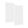 DESCRIPTION: (2) PEG BOARDS BRAND/MODEL: TRITON #DB-2 INFORMATION: DURABOARD, WHITE SIZE: 24" X 48" EACH RETAIL$: $109.00 EA QTY: 2