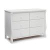 DESCRIPTION: (1) DRESSER BRAND/MODEL: DELTA CHILDREN #W170846-100 INFORMATION: WHITE SIZE: 20.75"D x 47.25"W x 34.75"H RETAIL$: $258.00 EA QTY: 1