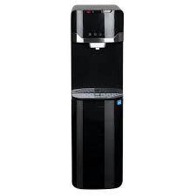 DESCRIPTION: (1) BOTTOM LOADING WATER DISPENSER BRAND/MODEL: GREAT VALUE INFORMATION: BLACK, HOT, COLD, AND ROOM TEMP WATER RETAIL$: $99.00 EA QTY: 1