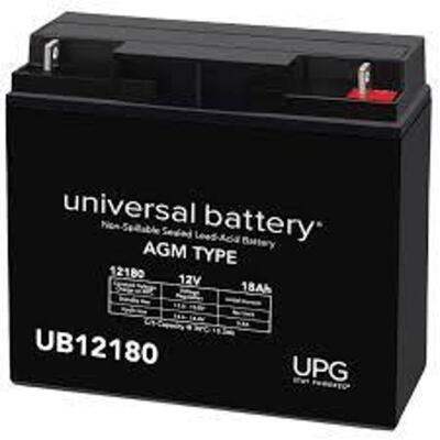 DESCRIPTION: (2) SEALED LEAD ACID BATTERY INFORMATION: 12V DC, 7.5 AH CAPACITY, 3.78 IN HT, 2.58 IN WD, ABS RETAIL$: $231.00 EA QTY: 2