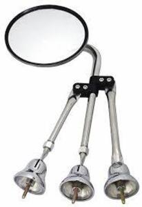 DESCRIPTION: (2) TRIPOD SPOT MIRROR KIT BRAND/MODEL: VELVAC #21DJ41 INFORMATION: ROUND, CONVEX, FOR DRIVER/PASSENGER VEHICLE SIDE, TRIPOD SPOT MIRROR