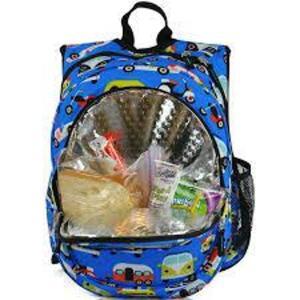 DESCRIPTION: (3) KIDS BACKPACKS WITH LUNCH COOLER BRAND/MODEL: OBERSEE INFORMATION: MULTI COLORS RETAIL$: $20.00 EA QTY: 3