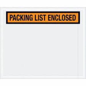 DESCRIPTION: (12) PACKAGES OF (250) PACKING LIST ENVELOPES BRAND/MODEL: PRODUCT NUMBER #29PH33 INFORMATION: ORANGE SIZE: 4 1/2 IN OUTSIDE HT, 5 1/2 IN