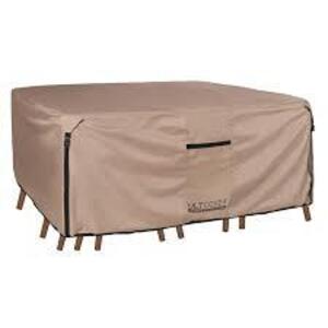 DESCRIPTION: (3) SQUARE RAIN COVERS SIZE: 50" X 49" X 27" RETAIL$: $65.99 EA QTY: 3