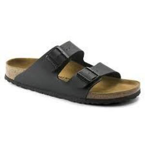 DESCRIPTION: (1) PAIR OF SANDALS INFORMATION: BLACK SIZE: 42 RETAIL$: $78.40 EA QTY: 1