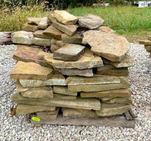 DESCRIPTION: PALLET OF LANDSCAPING STONES QTY: 1