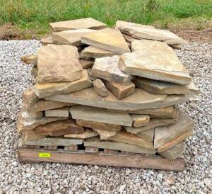 DESCRIPTION: PALLET OF LANDSCAPING STONES QTY: 1