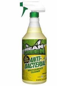 DESCRIPTION: (12) ANTIBACTERIAL MULTI SURFACE CLEANER BRAND/MODEL: MEAN GREEN #56JF18 SIZE: 32 OZ RETAIL$: $5.00 EA QTY: 12