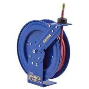 DESCRIPTION: (1) WATER HOSE REEL BRAND/MODEL: COXREELS #EZ-P-LP-350 INFORMATION: 300 PSI MAX SIZE: 3/8" X 50' RETAIL$: $416.99 EA QTY: 1