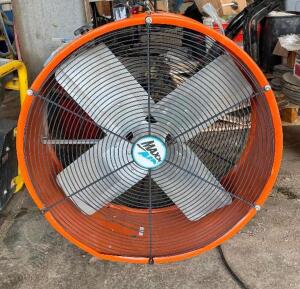 24 IN. HEAVY DUTY 2-SPEED DIRECT DRIVE DRUM FAN (NO STAND)