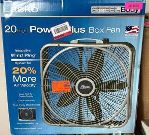 LASKO 20" POWER PLUS BOX FAN