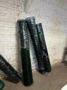 DESCRIPTION: 30M OF PVC COATED WIRE MESH QTY: 1