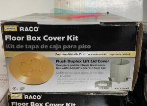 (3 PACK) RACO FLOOR BOX COVER KITS