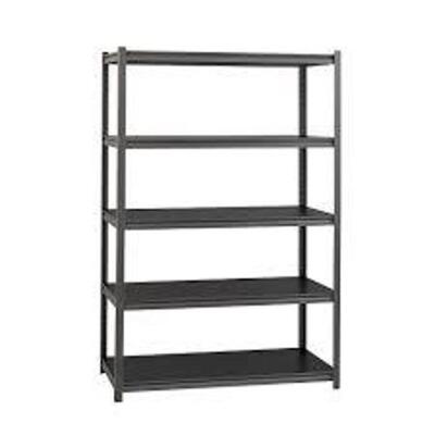 DESCRIPTION: (1) RIVETED STEEL SHELVING UNIT BRAND/MODEL: SPACE SOLUTIONS #20997 SIZE: 72X48X18 RETAIL$: $241.99 EA QTY: 1