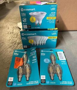 ASSORTED ECOSMART LIGHTS FOR SALE (SEE ADDITIONAL PHOTOS)