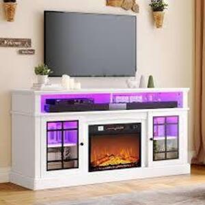 DESCRIPTION: (1) LED FIREPLACE TV STAND BRAND/MODEL: YITAHOME #FTLFTS-6030 SIZE: 60" X 30" RETAIL$: $149.99 EA QTY: 1