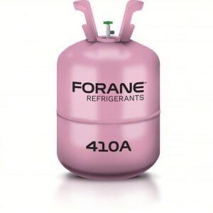 DESCRIPTION: (1) REFRIGERANT CYLINDER BRAND/MODEL: FORANE/R410A INFORMATION: PINK/POLYOL ESTER SIZE: 25 LBS RETAIL$: $425.00 EA QTY: 1